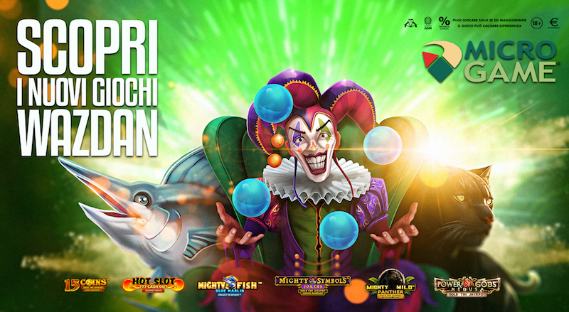 Microgame: i contenuti Wazdan nel network
