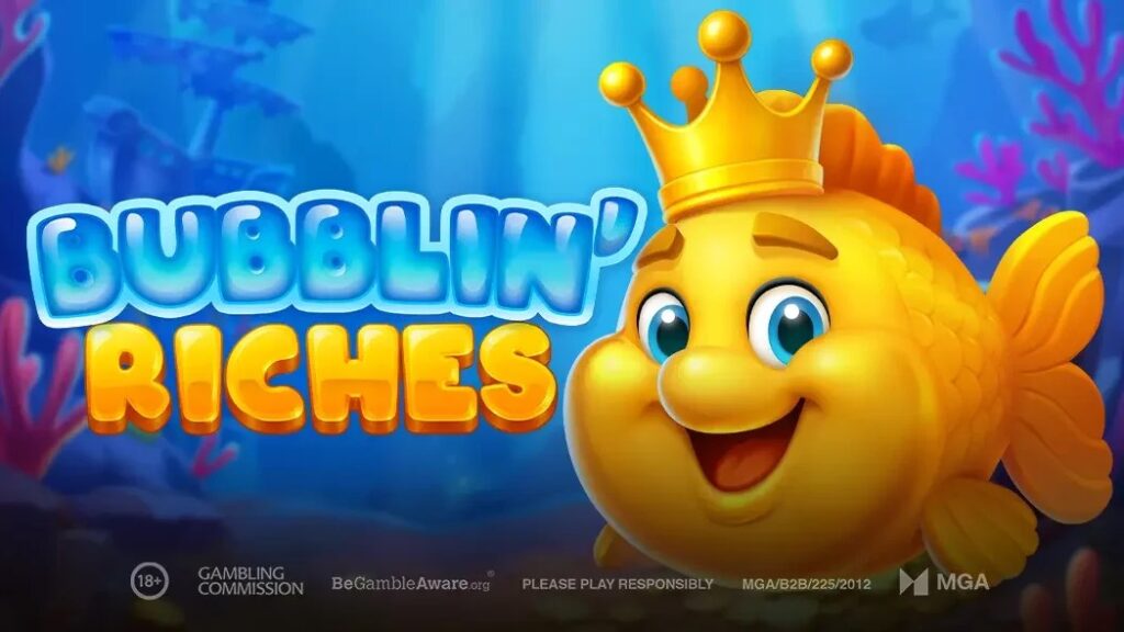 Play’n GO, Bubblin’ Riches surfaces with stacks of coin-filled fun