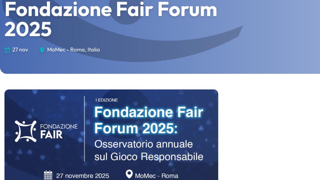 Fondazione Fair Forum 2025 a novembre al MoMec di Roma
