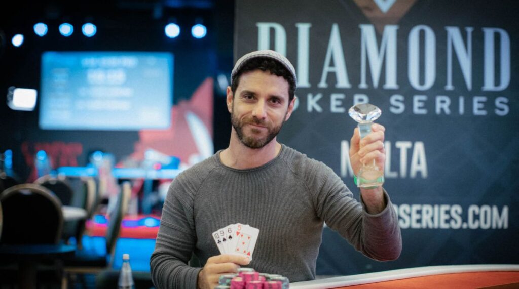 Dario Alioto mette il timbro in extremis anche alle Diamond Poker Series Malta
