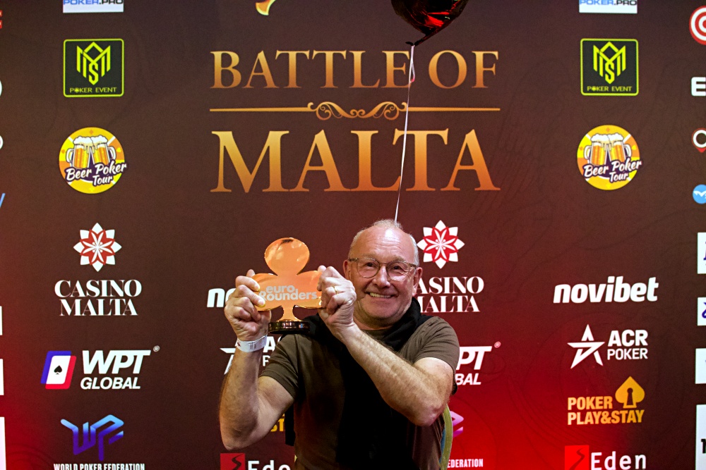 SharkBay Euro Rounders al Battle of Malta: 649 entries e garantito triplicato