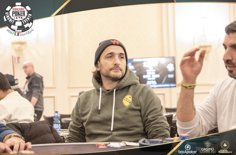 Wsopc Sanremo: al via il Main Event con Zarbo e Kitai ma comanda Taouint