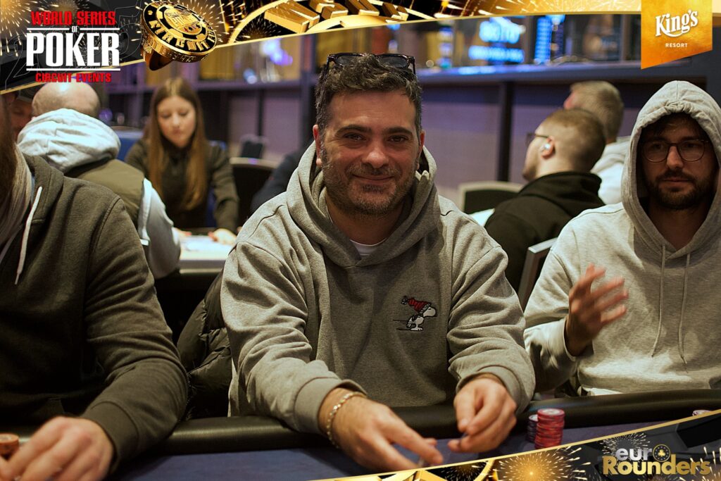Wsopc Main Event 2026: Di Persio unica speranza azzurra al Day3