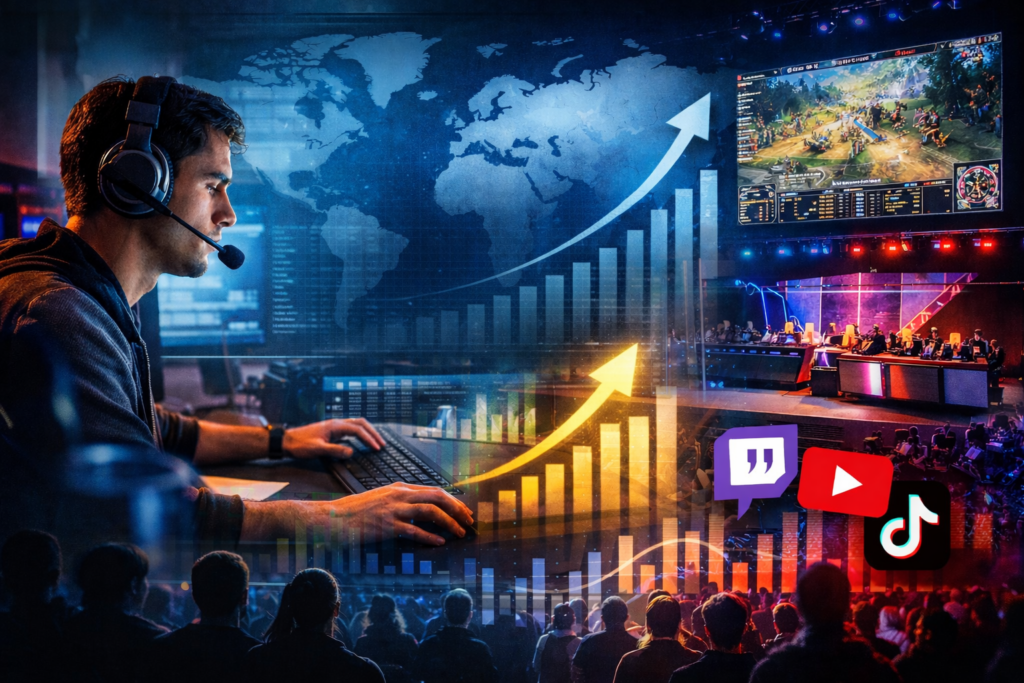 Streaming live, nel 2025 oltre 36 miliardi di ore viste nel mondo