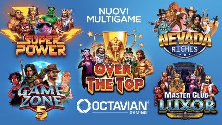 Octavian amplia l’offerta con tre nuovi multigioco omologati