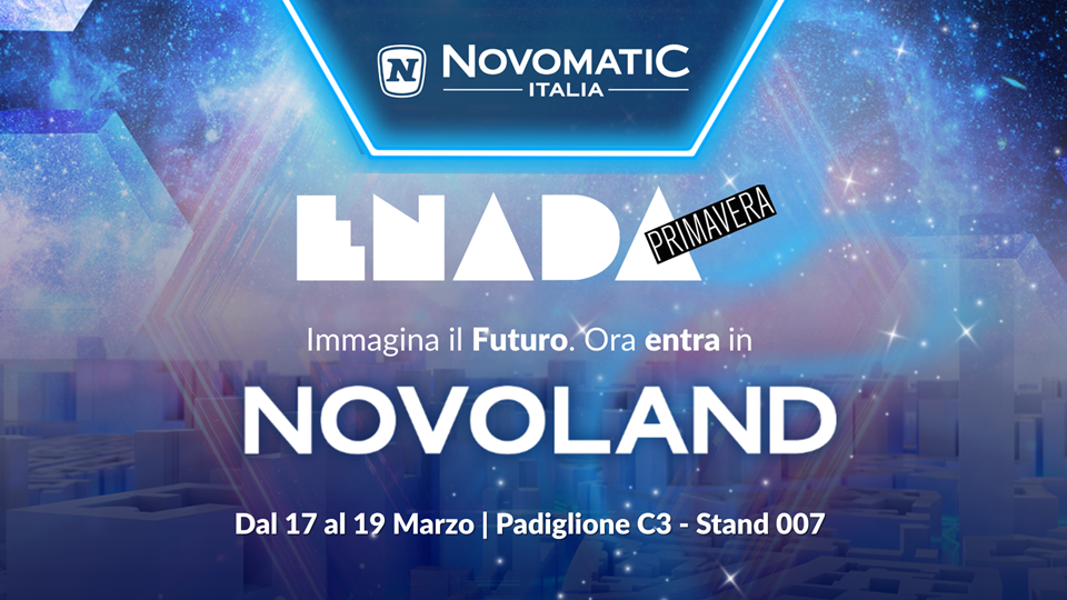Novomatic Italia, a Enada 2026 en plein di novità land-based