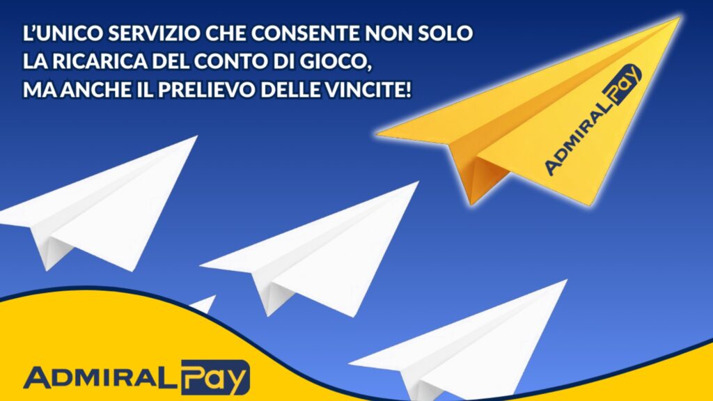 Nuove regole sulle ricariche dei conti di gioco: la soluzione Admiral Pay