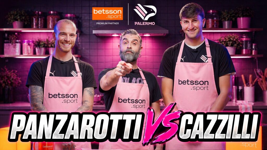 Betsson Sport incontra i calciatori del Palermo tra sport e food