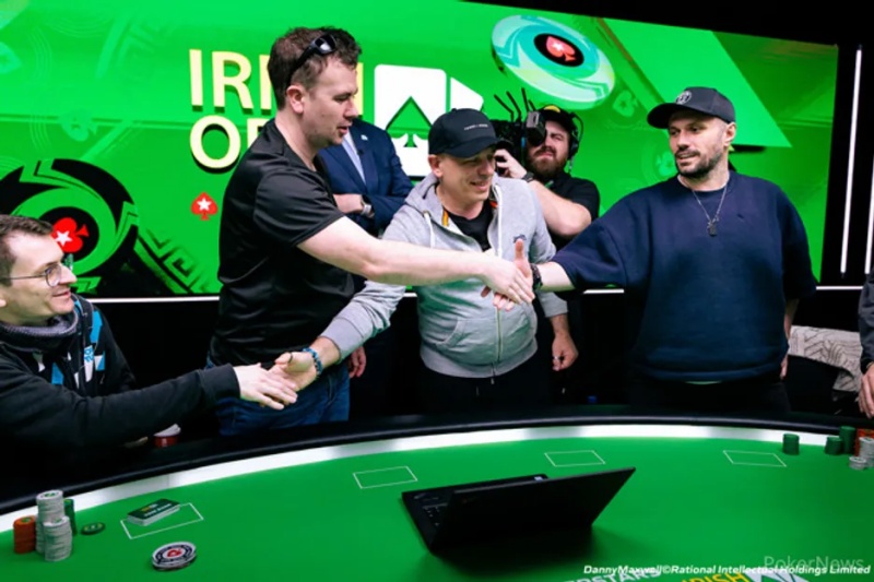 Irish Poker Open 2026: Donnini e Palandiuk nel mega deal a 5 del Main da 4,8 milioni in palio