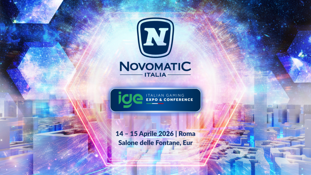 Gaming, innovazione e nuove regole: Novomatic Italia presente a IGE 2026