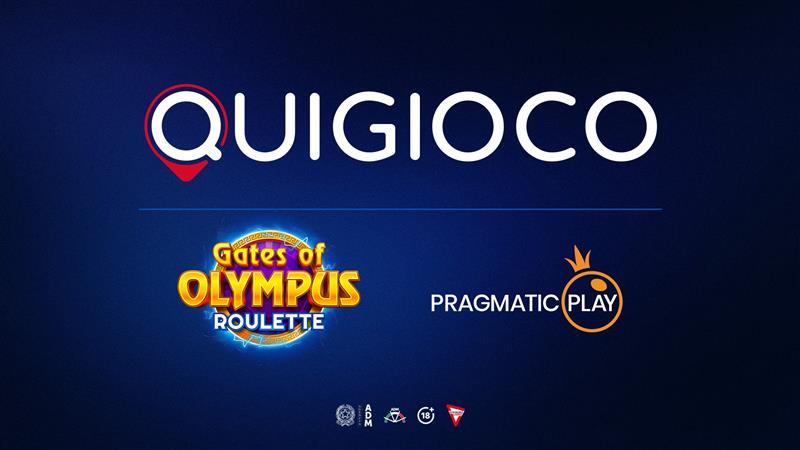 Quigioco amplia il catalogo live: arriva Gates of Olympus Roulette di Pragmatic Play