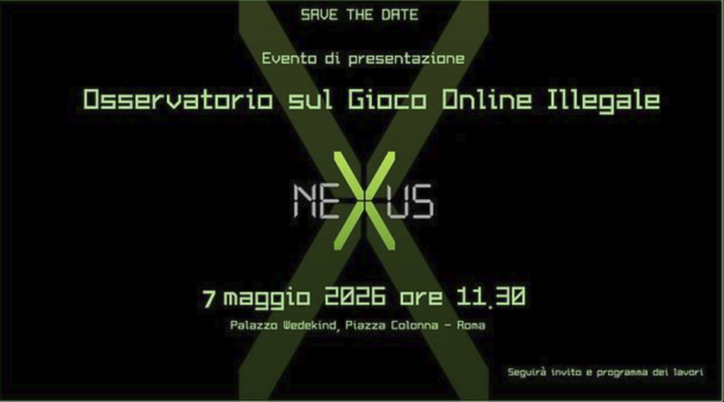 Gioco online illegale, nasce l’Osservatorio per misurare e contrastare il fenomeno