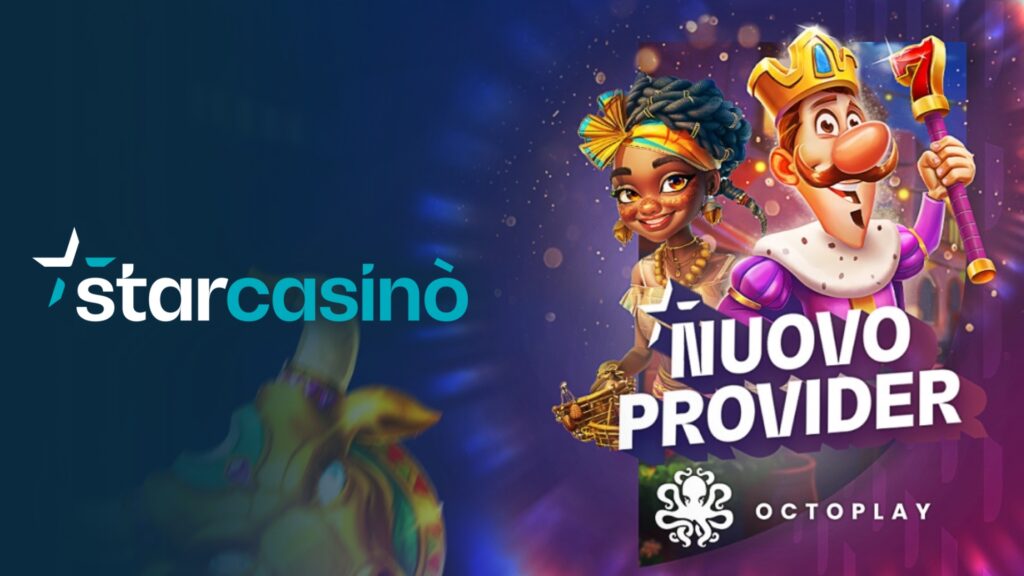 Betsson Group, StarCasinò integra le slot Octoplay
