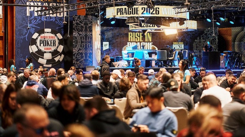 Wsope Praga 2026: record per il Main con 2.617 entries, 13 milioni a premio e 24 Azzurri al Day3