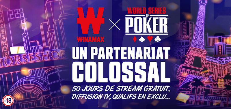 Winamax trasmetterà le Wsop di Las Vegas, spiragli e speranze in Italia