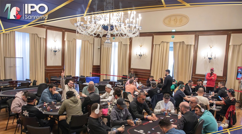 Armando Miele guida il final table del Main event Ipo Sanremo 2026