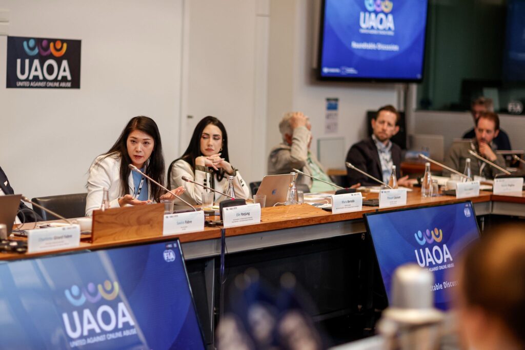 Eef al tavolo Uaoa di Parigi sulla sicurezza online nello sport