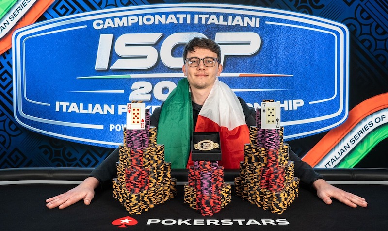 Andrea Agnoletto vince il braccialetto più importante e chiude il Campionato Italiano Isop 2026