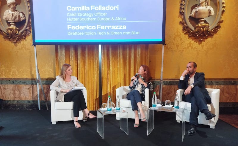 Futures: il dialogo tra Ferrazza (Repubblica) e Folladori (Ceo Flutter) su processi decisionali e governance