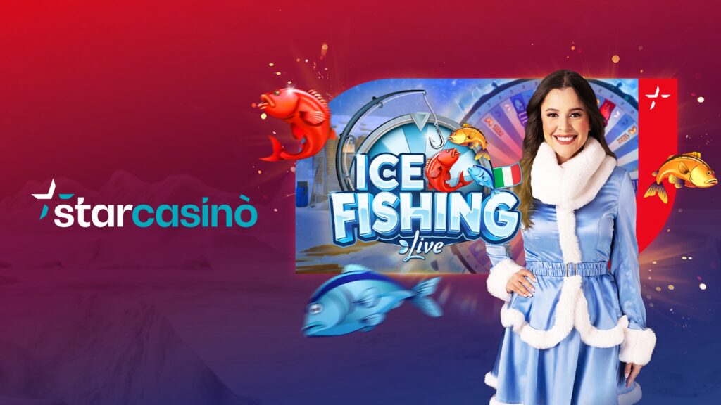 StarCasinò, arriva la versione con dealer in lingua italiana di Ice Fishing