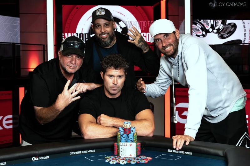 Wsop 2026: Clements vince dopo 20 anni ed Hellmuth rimanda il 18esimo braccialetto