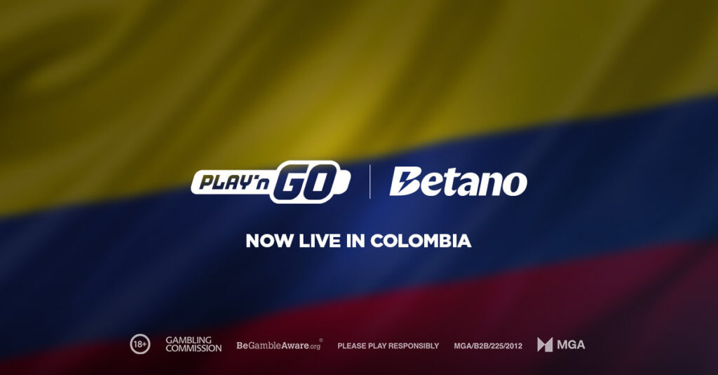 Play’n GO sbarca in Colombia con Betano: nuovo accordo per il mercato regolamentato latinoamericano