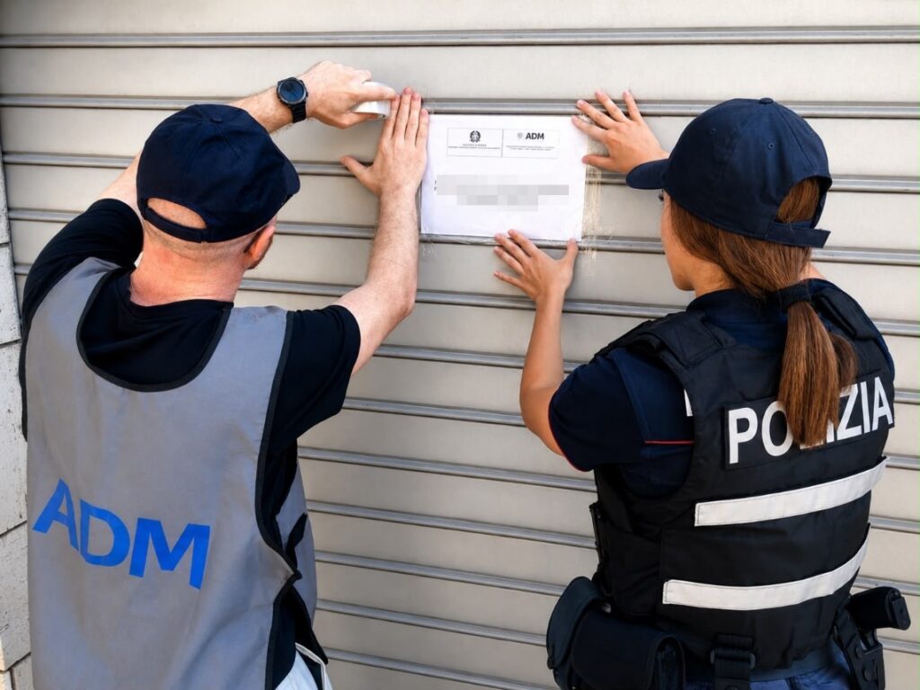 Sala scommesse chiusa 10 giorni a Terni, dentro un minorenne